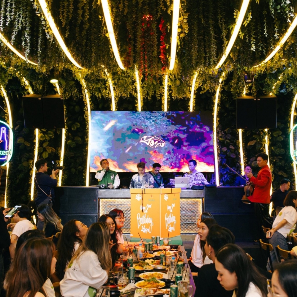 Không gian tiệc của Yoyogarden